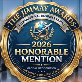 The Jimmay Awards — 2026 Honorable Mention, International Business Travel